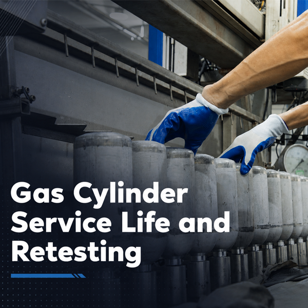 Gas Cylinder Service Life And Retesting: What You Need To Know